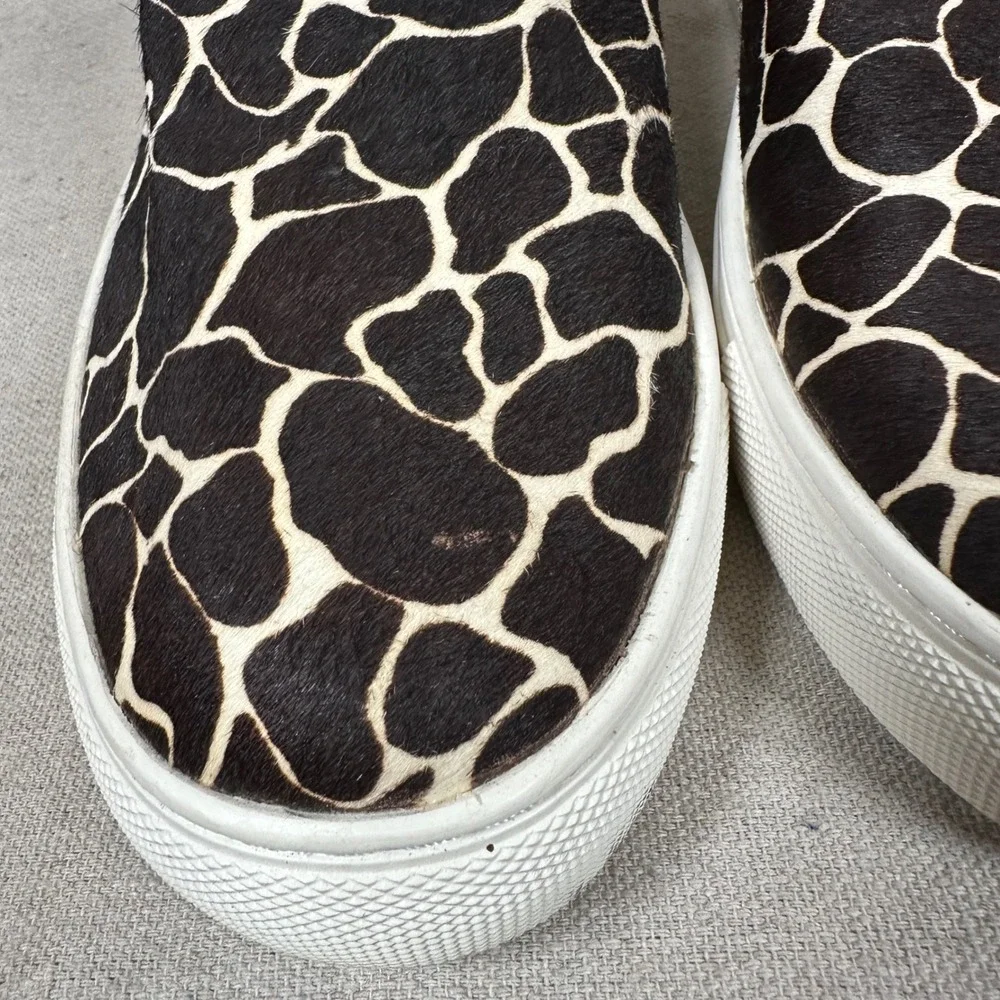Boutique Corkys Abbott Giraffe Print Calf Hair Slip On Mules Shoes Sneaker 10 - Picture 6 of 7